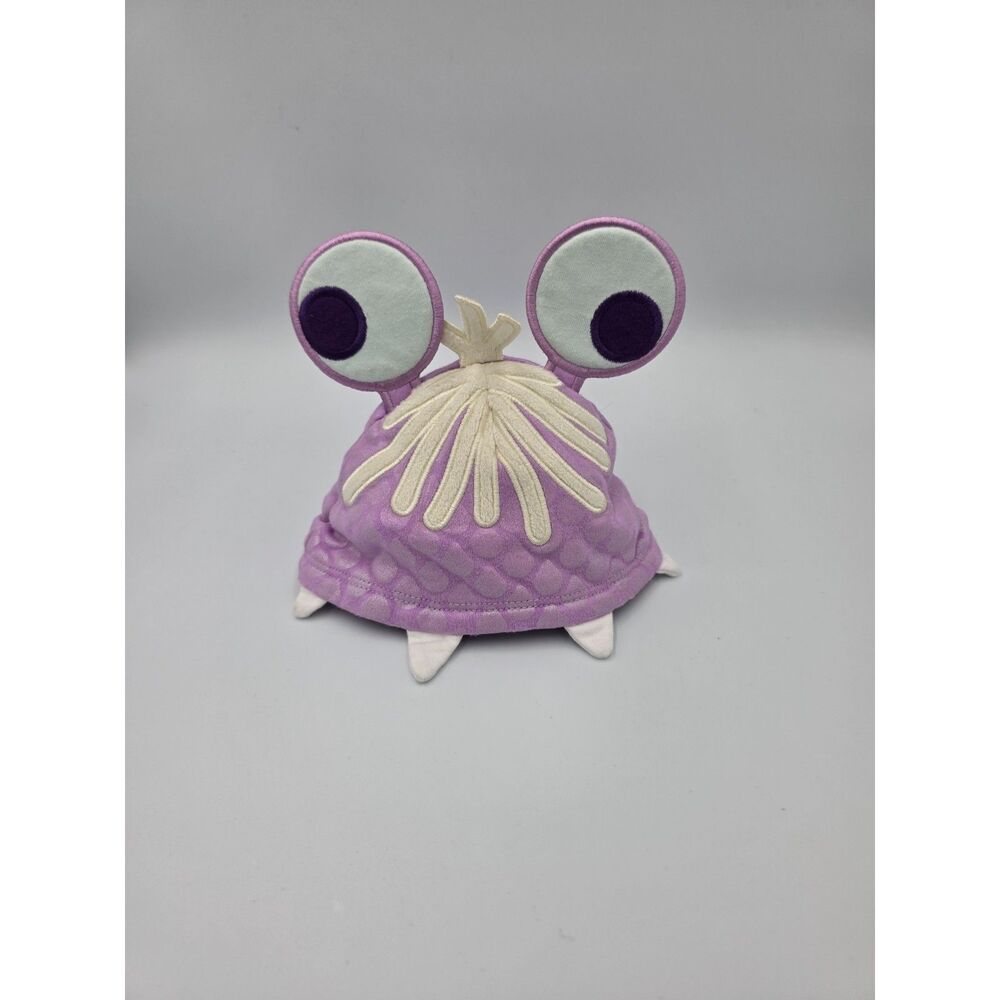 Disney Baby Monster's Inc. Boo Costume Baby Toddler Hat Purple Sz 12 to 18 mths
